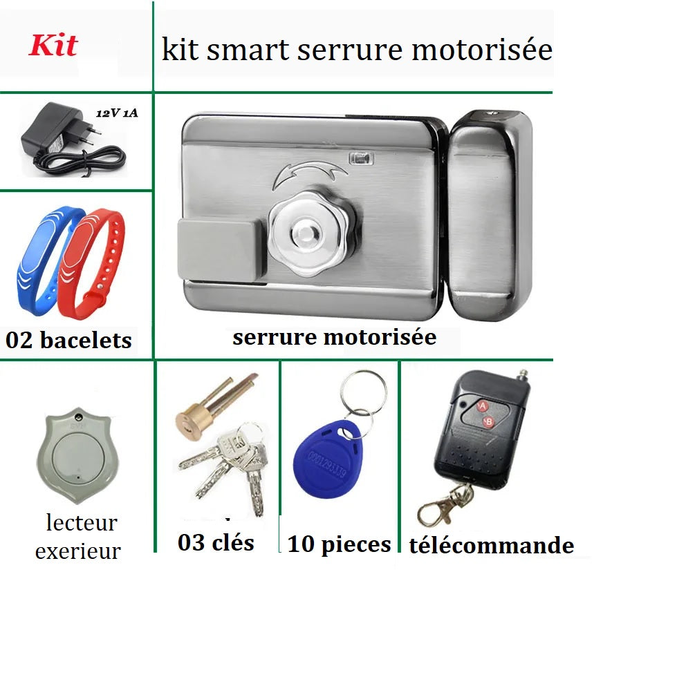 kit smart serrure motorisée
