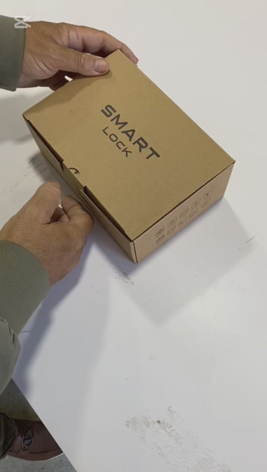 serrure intelligente pour porte en verre